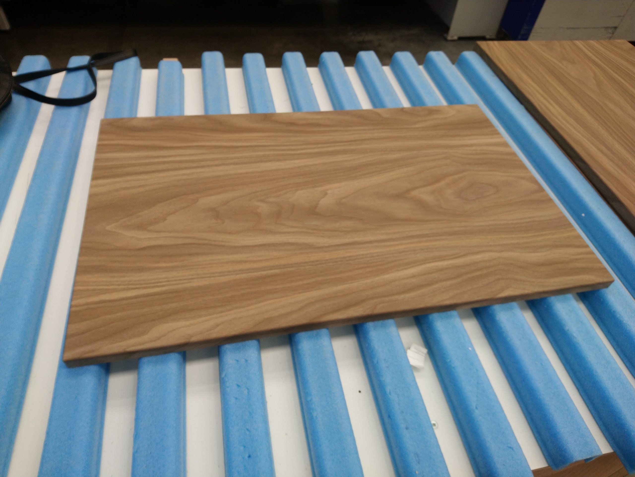 Door cabinet finished with GREENWOOD PVC film